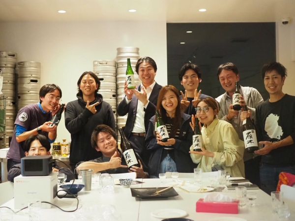 「雁木」八百新酒造勉強会