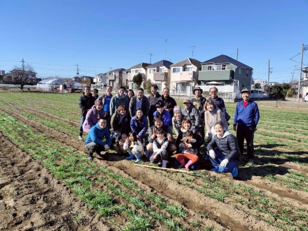 麦踏をしました！