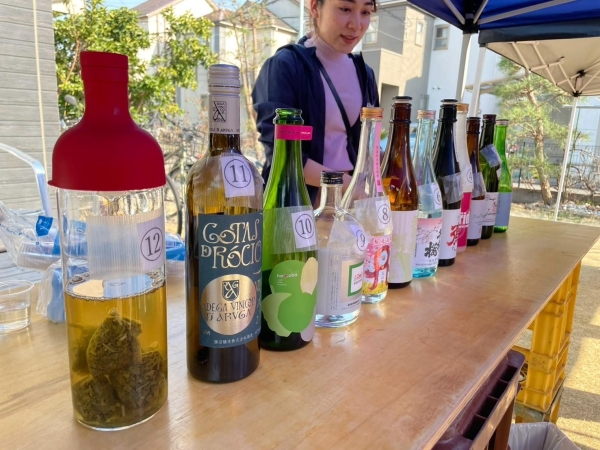 第6回「旬のお酒試せるDAY」籠屋裏庭