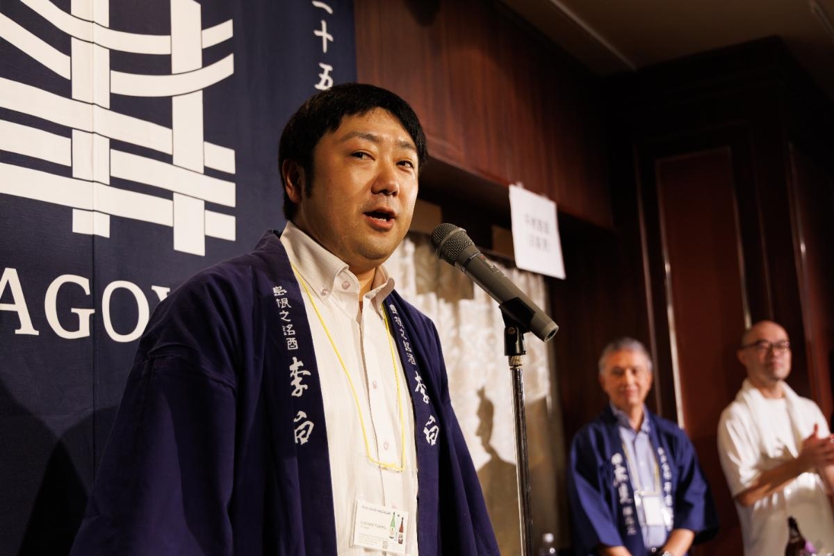 李白酒造(李白)田中裕一郎さま
