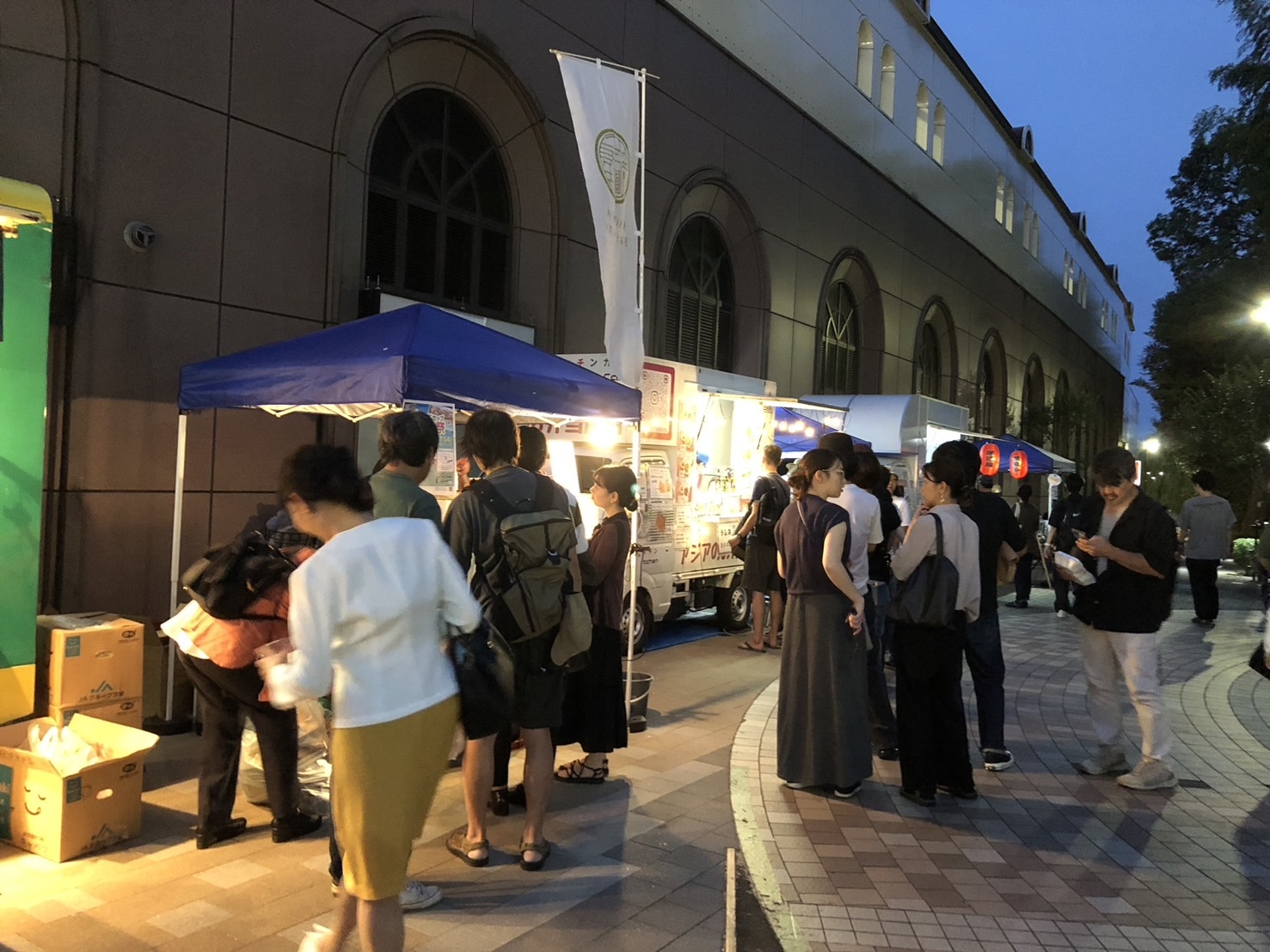 狛江駅前ビアガーデンのイベントに出店しました！