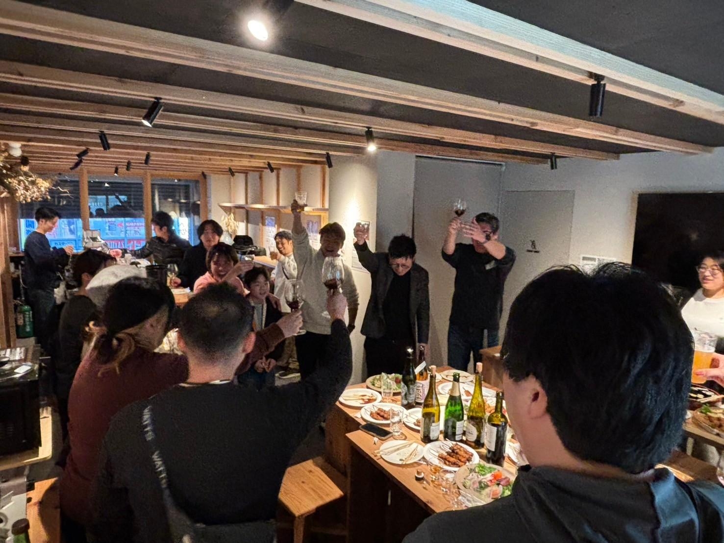 新年会（籠屋ビールスタンド）
