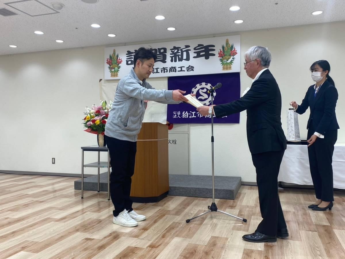 勤続5年 江上