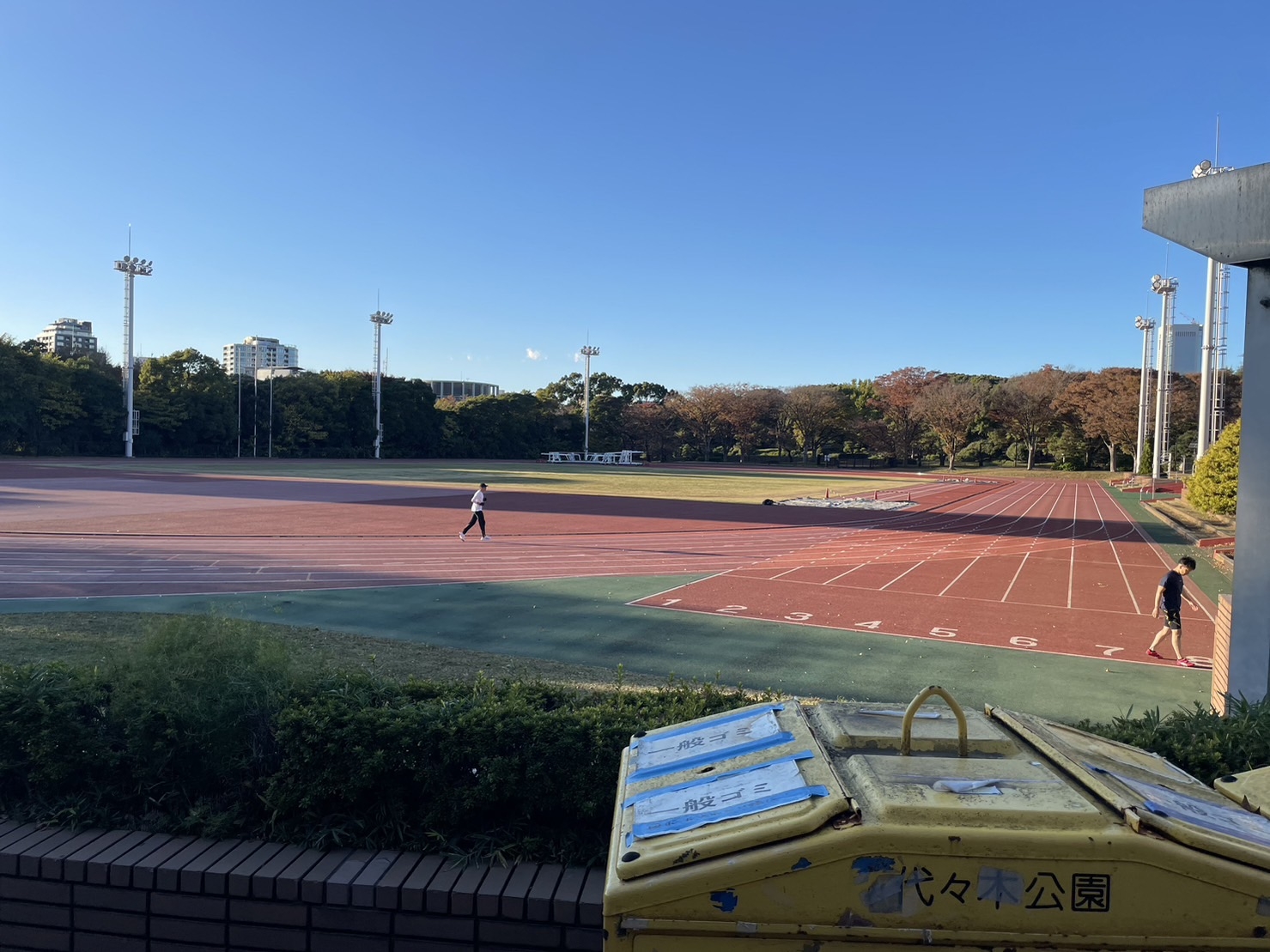 籠屋ジョギングサークル！代々木公園　織田フィールド！