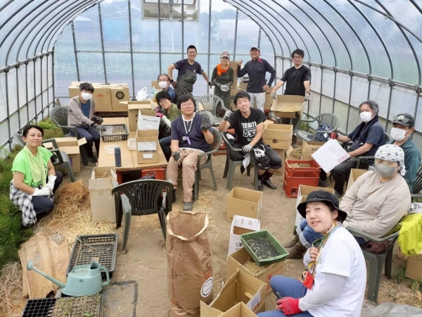 【大麦レポート】6月20日脱穀作業＆BBQ