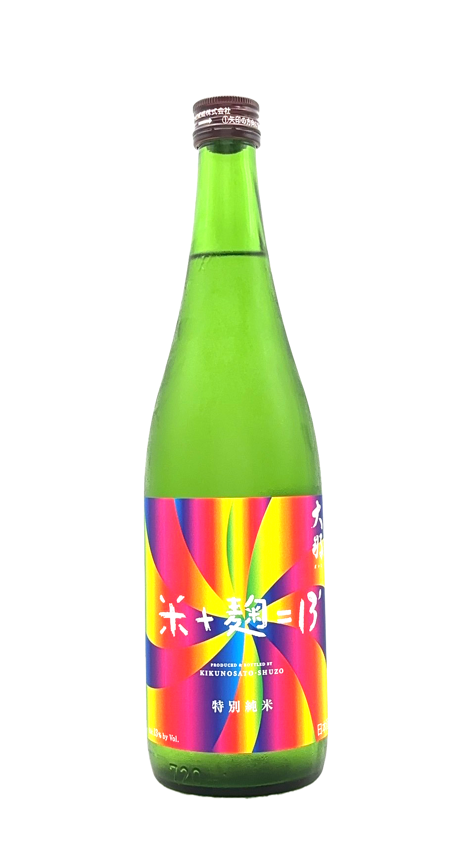 大那　特別純米　13　低アルコール原酒