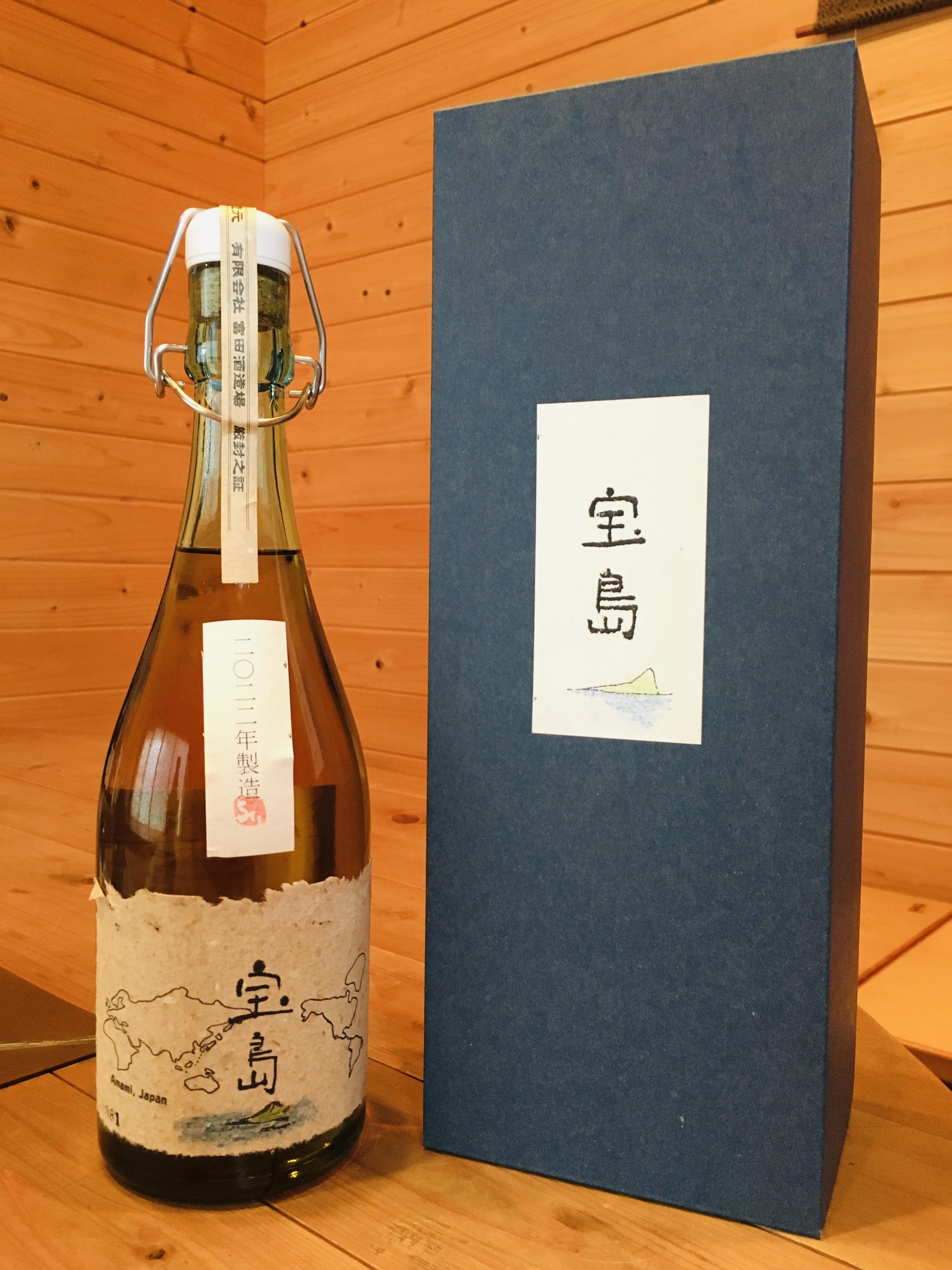 42°宝島 樫樽貯蔵